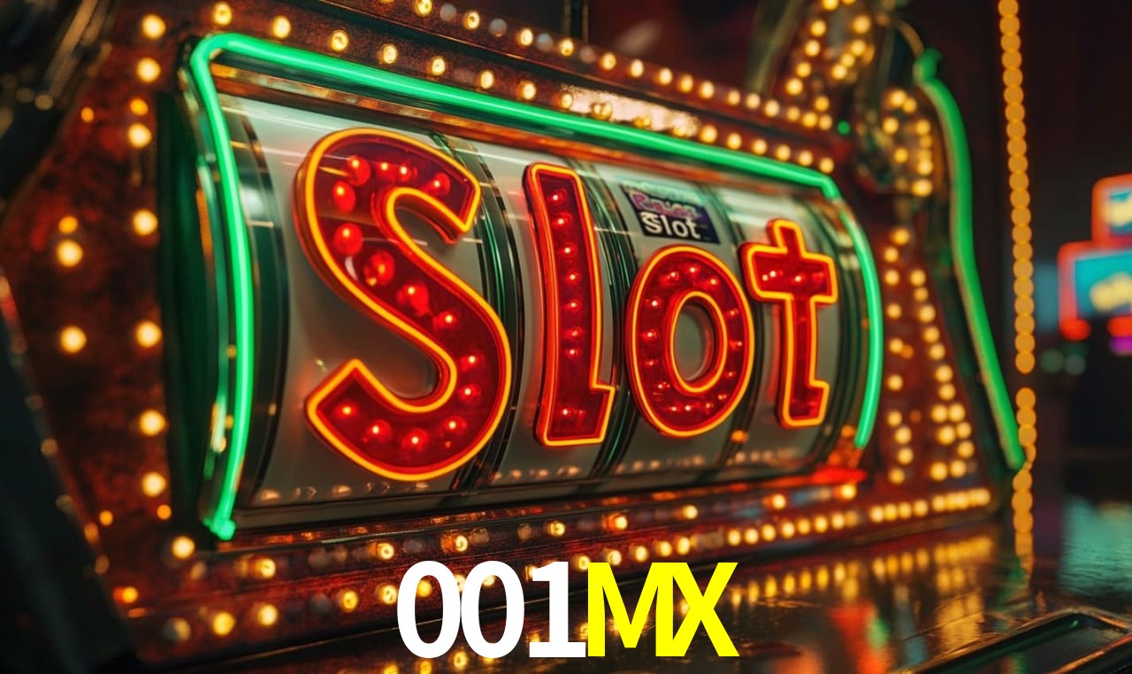 Escena dinámica inspirada en casino con iluminación 001MX, cartas, fichas e íconos de juegos digitales en un espacio moderno de juegos.